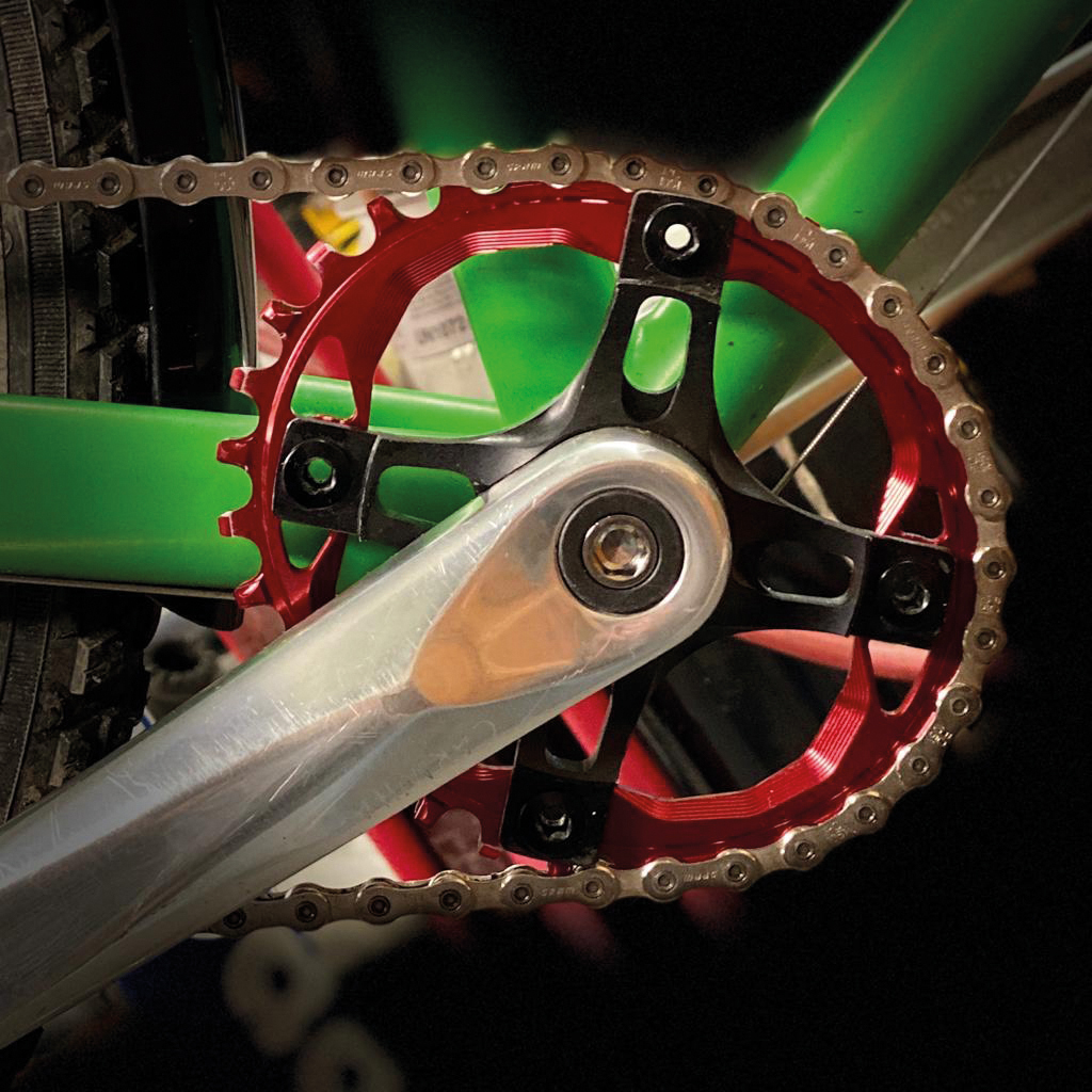 Oval deals chainring mtb